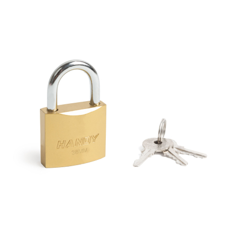 Accesorii de grădină - Lacat - 38 mm, cu belciug Ø 6 mm