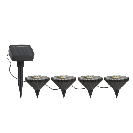 Lampă solară LED - model flori - culoare - 360 cm [1]
