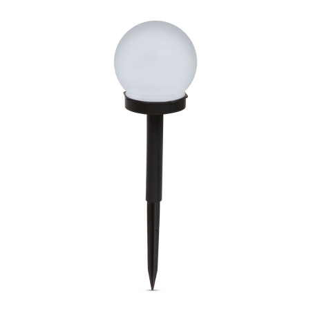 Lampa solara LED - sferică, alb rece - Ø10 cm [1]