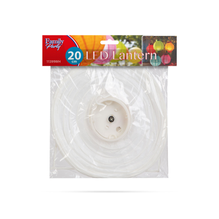 Lampion alb - 1 LED - Alb - 2 x AAA [2]