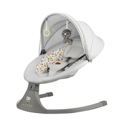 Cameră bebe - LEAGAN ELECTRIC KINDERKRAFT LUMI 2, LIGHT GREY