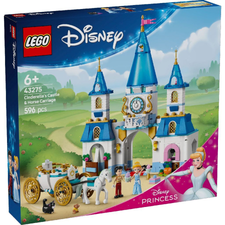 LEGO - LEGO DISNEY CASTELUL SI CALEASCA CENUSARESEI 43275