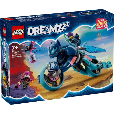 LEGO - LEGO DREAMZZZ MOTOCICLETA PISICA A LUI ZOEY 71479