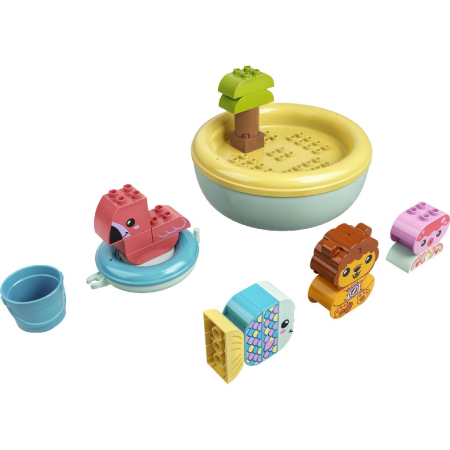 LEGO DUPLO DISTRACTIE LA BAIE INSULA ANIMALELOR PLUTITOARE 10966 [1]
