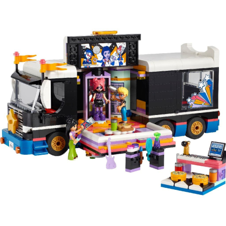 LEGO FRIENDS AUTOCAR DE TURNEU PENTRU STARURI POP 42619 [1]