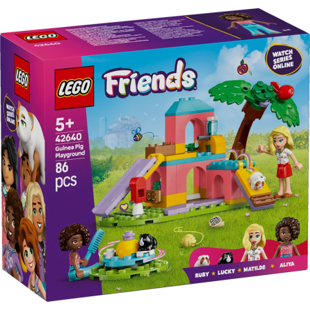LEGO - LEGO FRIENDS TEREN DE JOACA PENTRU PORCUSORI DE GUINEEA 42640
