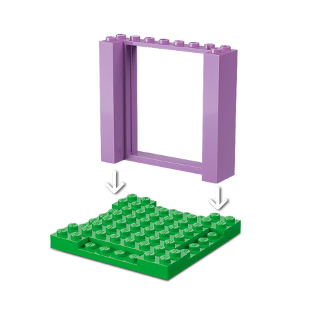 LEGO GABBYS DOLLHOUSE FILMUL MUNTELE DE DULCIURI SI GRADINA LUI KITTY 11205  [6]