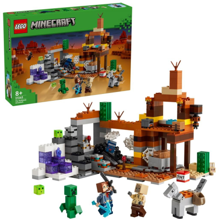 LEGO MINECRAFT PUTUL DIN BADLANDS 21263 [5]