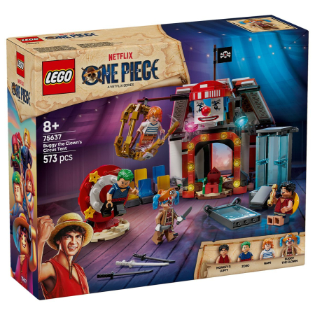 LEGO - LEGO ONE PIECE CORTUL DE CIRC AL CLOVNULUI BUGGY 75637