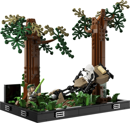 LEGO STAR WARS DIORAMA DE URMARIRE CU SPEEDERUL PE ENDOR 75353 [1]