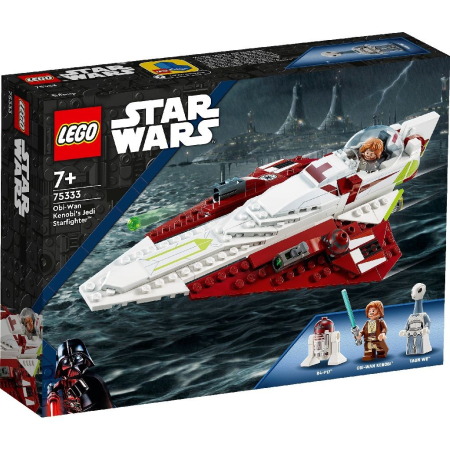 Universul Copiilor - LEGO STAR WARS JEDI STARFIGHTERUL LUI OBI-WAN KENOBI 75333