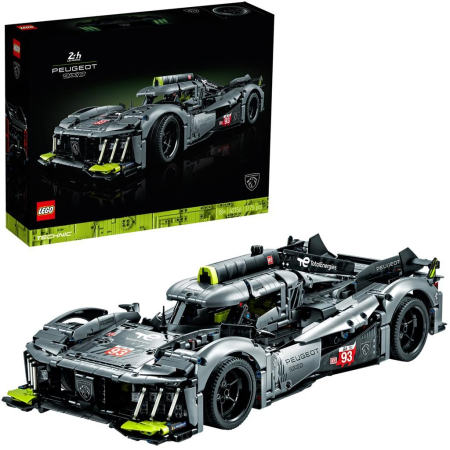 LEGO TECHNIC PEUGEOT 9X8 24H HYBRID HYPERCAR 42156 [4]