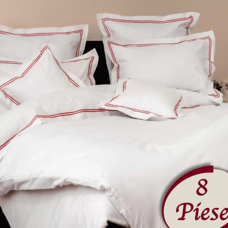 Lenjerii de pat - Lenjerie de pat bumbac 100% 8 piese (8pcs2)