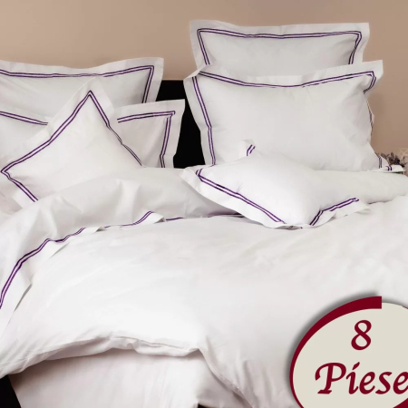 Lenjerii de pat - Lenjerie de pat bumbac 100% 8 piese (8pcs3)