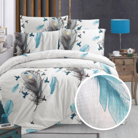 Lenjerii de pat - Lenjerie de pat creponata 100% bumbac (crep24)