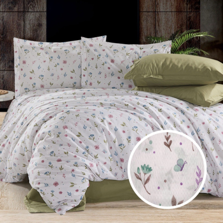 Lenjerii de pat - Lenjerie de pat creponata 100% bumbac (crep38)