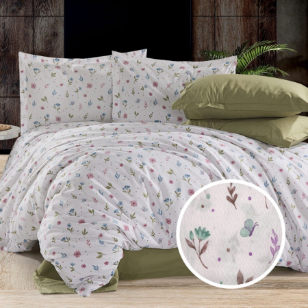 Textile pentru casă - Lenjerie de pat creponata 100% bumbac (crep38)