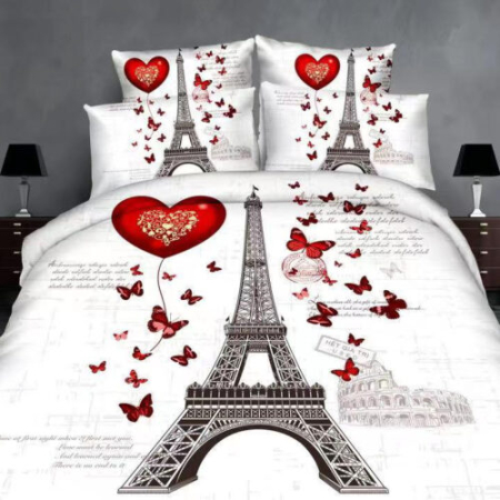 Lenjerii de pat - Lenjerie de pat digital print 3d (3d-pr2)