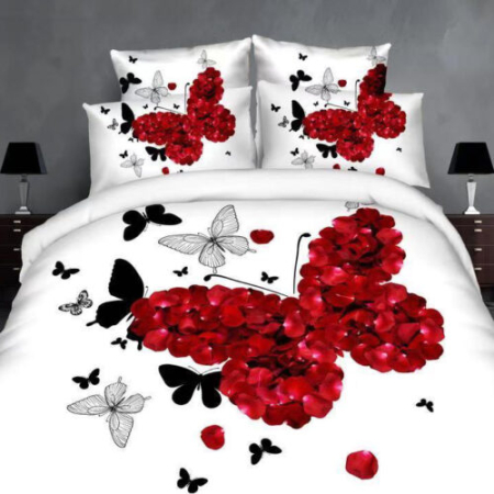 Lenjerii de pat - Lenjerie de pat digital print 3d (3d-pr4)