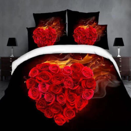 Lenjerii de pat - Lenjerie de pat digital print 3d (3d-pr6)