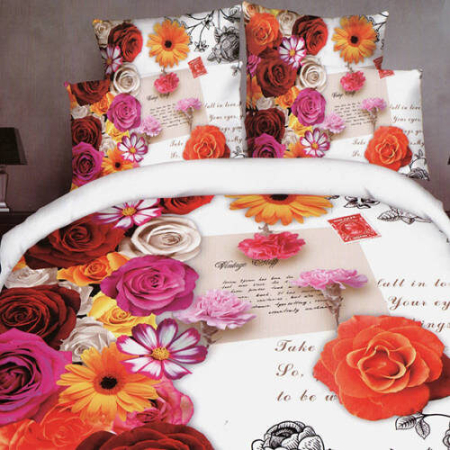 Lenjerii de pat - Lenjerie de pat digital print 3d (epistle)