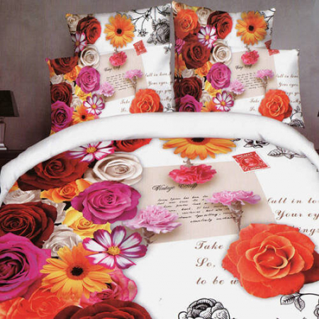 Textile pentru casă - Lenjerie de pat digital print 3d (epistle)