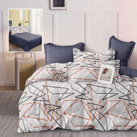 Textile pentru casă - LENJERIE DE PAT FINET 6 PIESE (EVELYN)