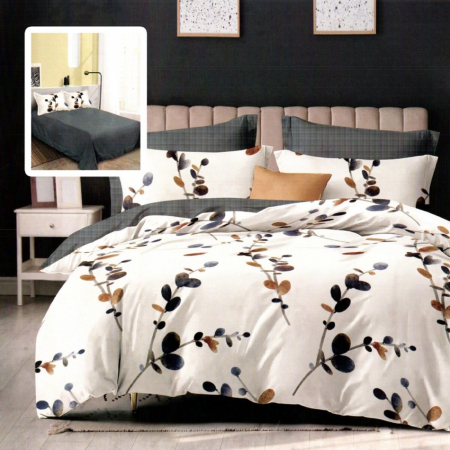 Textile pentru casă - LENJERIE DE PAT FINET 6 PIESE (LUNA)