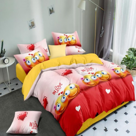 Textile pentru casă - LENJERIE DE PAT FINET 6 PIESE (M120)