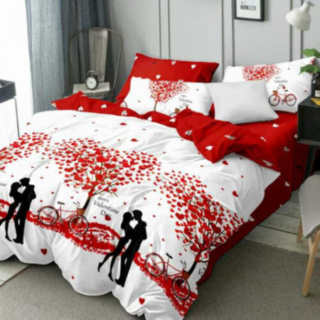Textile pentru casă - LENJERIE DE PAT FINET 6 PIESE (M128)