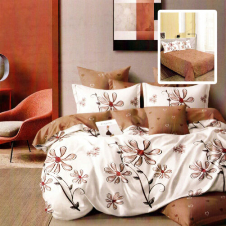 Textile pentru casă - LENJERIE DE PAT FINET 6 PIESE (M358)