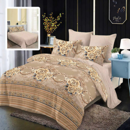 Textile pentru casă - LENJERIE DE PAT FINET 6 PIESE (M426)