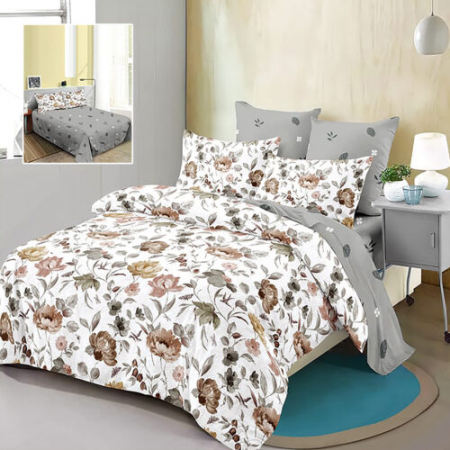 Textile pentru casă - LENJERIE DE PAT FINET 6 PIESE (M448)