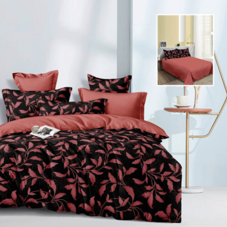 Textile pentru casă - LENJERIE DE PAT FINET 6 PIESE (M459)