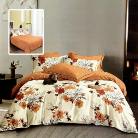 Textile pentru casă - LENJERIE DE PAT FINET 6 PIESE (M493)