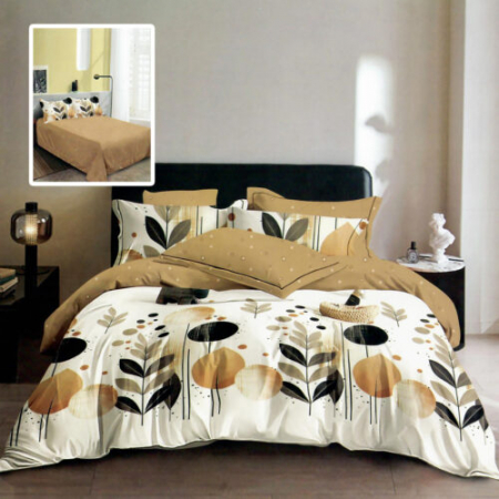 Textile pentru casă - LENJERIE DE PAT FINET 6 PIESE (M501)