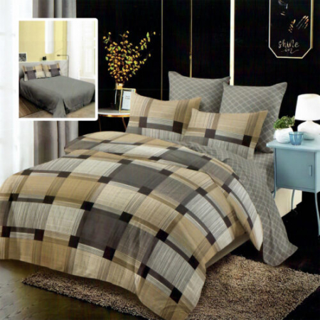Textile pentru casă - LENJERIE DE PAT FINET 6 PIESE (M511)