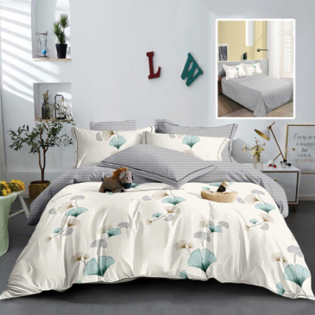 Textile pentru casă - LENJERIE DE PAT FINET 6 PIESE (M526)