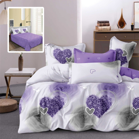 Lenjerii de pat - Lenjerie de pat finet 6 piese (tania v1)