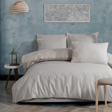 Lenjerii de pat - Lenjerie de pat jaquard 100% bumbac (osela v6)