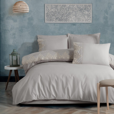 Textile pentru casă - Lenjerie de pat jaquard 100% bumbac (osela v6)