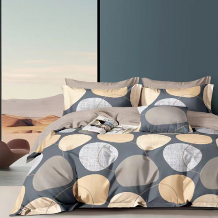 Textile pentru casă - Lenjerie de pat percalle imprimat (prc126)