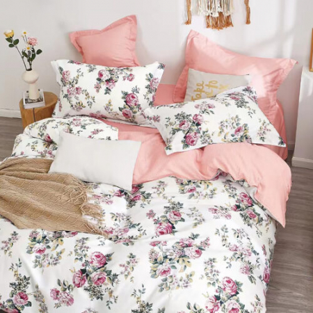 Textile pentru casă - Lenjerie de pat percalle imprimat (prc143)