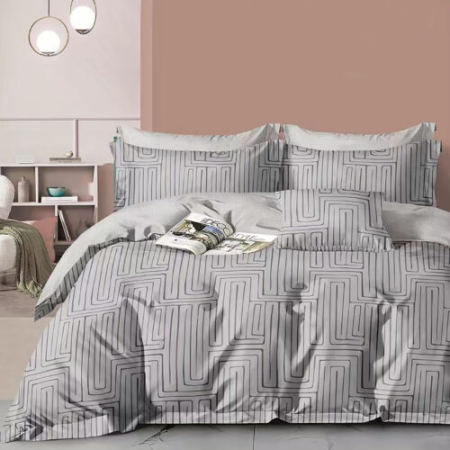 Lenjerii de pat - Lenjerie de pat percalle imprimat (prc153)