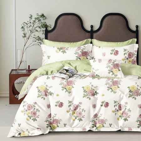 Lenjerii de pat - Lenjerie de pat percalle imprimat (prc169)