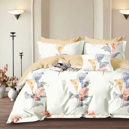 Lenjerii de pat - Lenjerie de pat percalle imprimat (prc180)