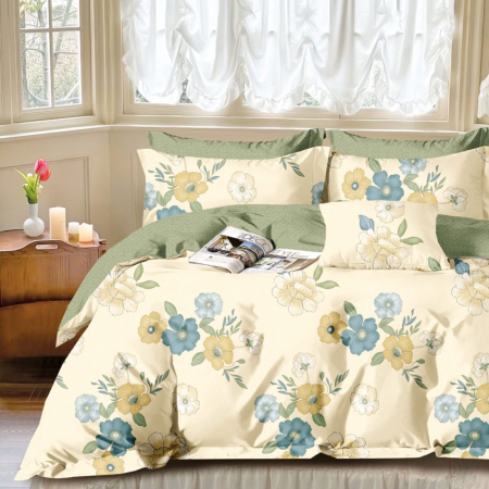 Lenjerii de pat - Lenjerie de pat percalle imprimat (prc182)