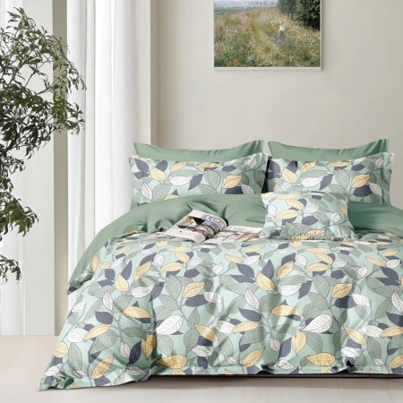 Lenjerii de pat - Lenjerie de pat percalle imprimat (prc186)