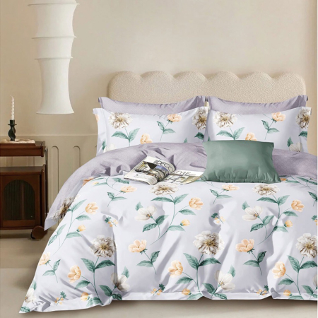 Lenjerii de pat - Lenjerie de pat percalle imprimat (prc192)