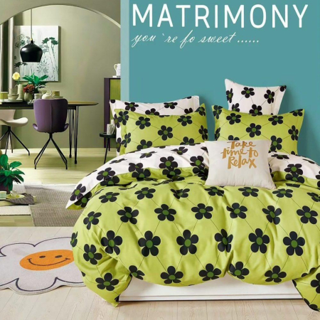 Lenjerii de pat - Lenjerie de pat percalle imprimat (prc22)